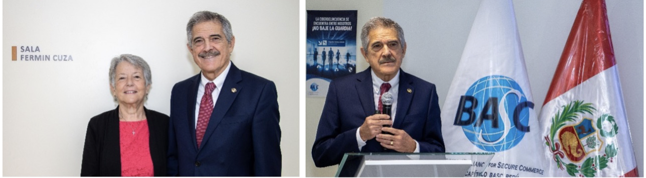 Momentos durante la revelación de la Aula Magna “Fermín Cuza”.