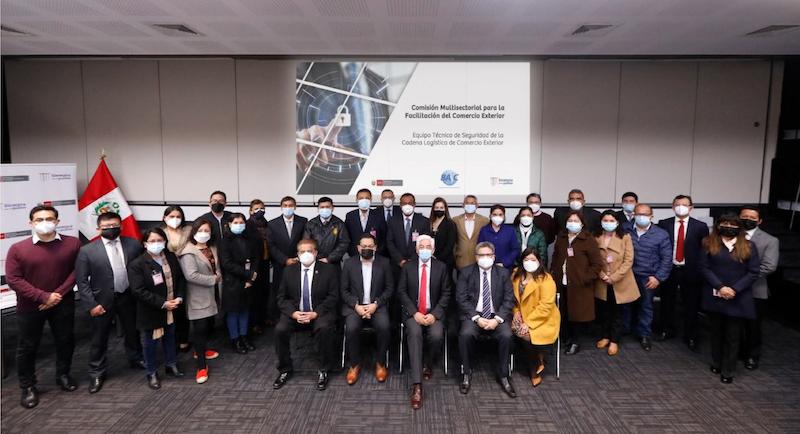 Capacitación por parte de BASC PERÚ al Equipo Técnico de Seguridad de la Cadena Logística de Comercio Exterior de la Comisión Multisectorial para la Facilitación del Comercio Exterior (COMUFAL) del Ministerio de Comercio Exterior y Turismo (MINCETUR).