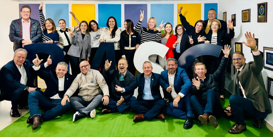 Directores Ejecutivos BASC junto a directivos de WBO durante las reuniones en Quito, Ecuador.