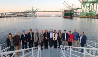 Delegados de la Misión Comercial BASC en el Puerto de Los Ángeles - Port LA.